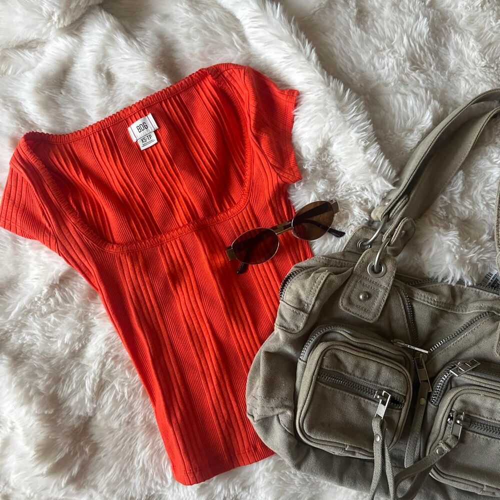 Urban-outfitters Women's  Orange Top